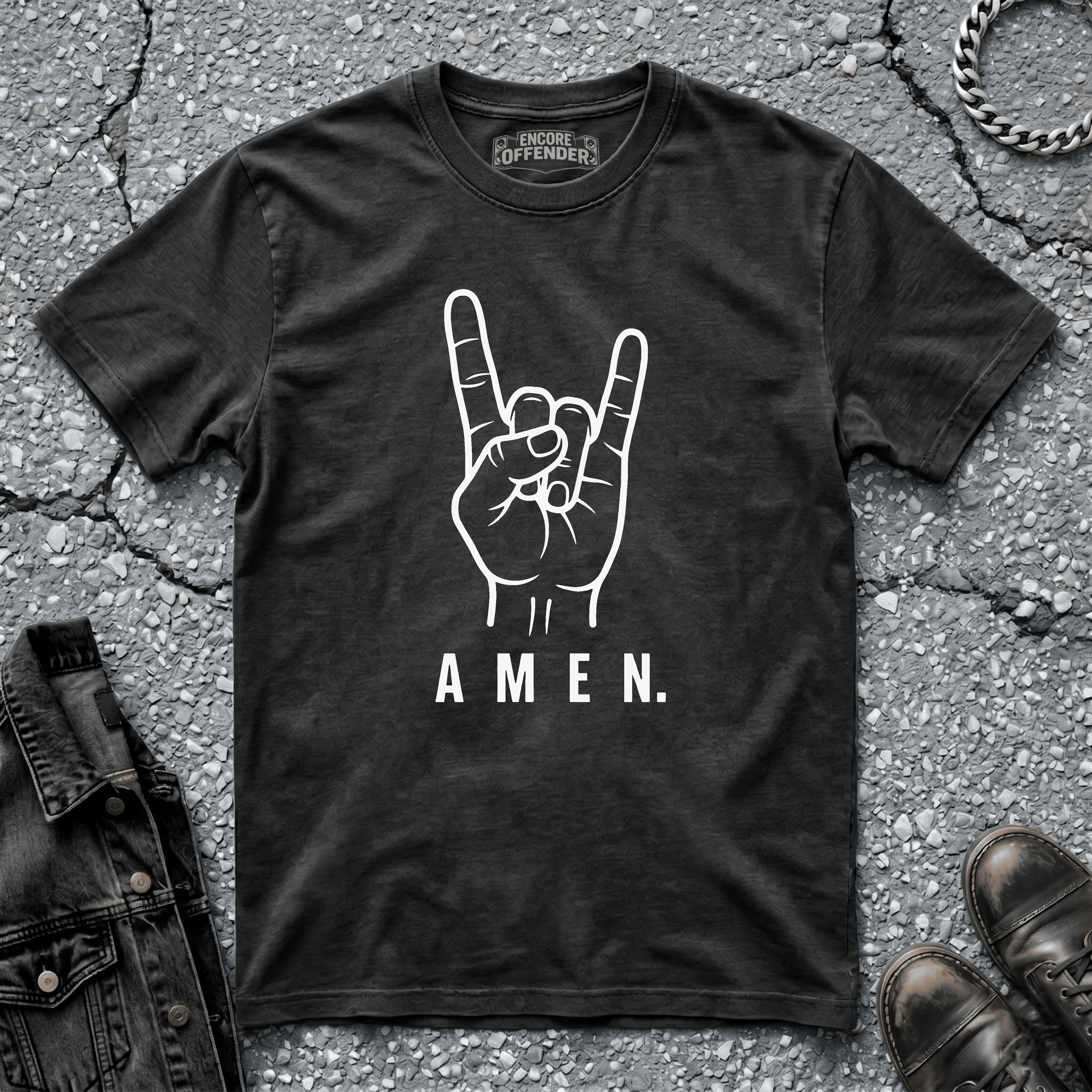 Amen - Bone | T-Shirt
