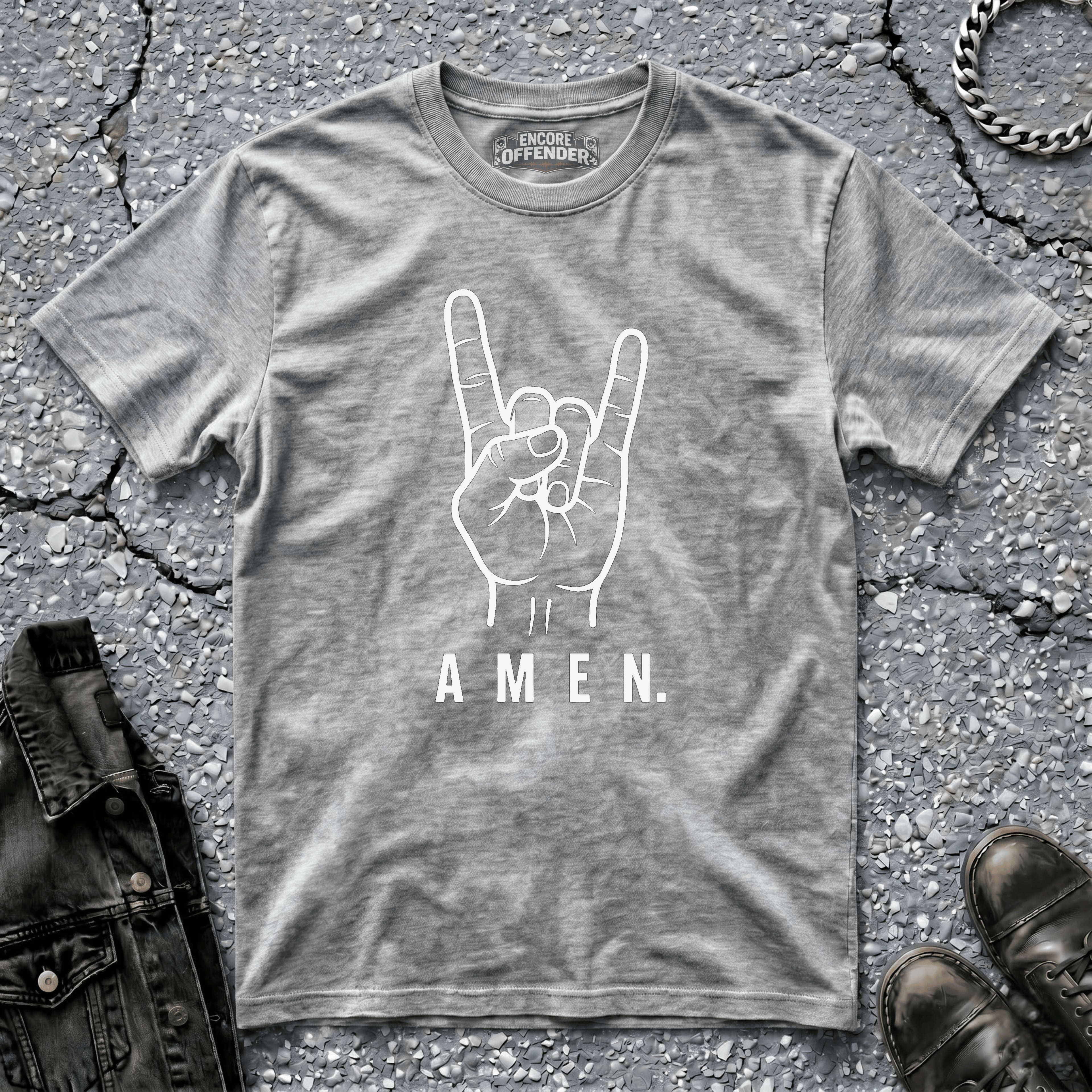 Amen - Bone | T-Shirt