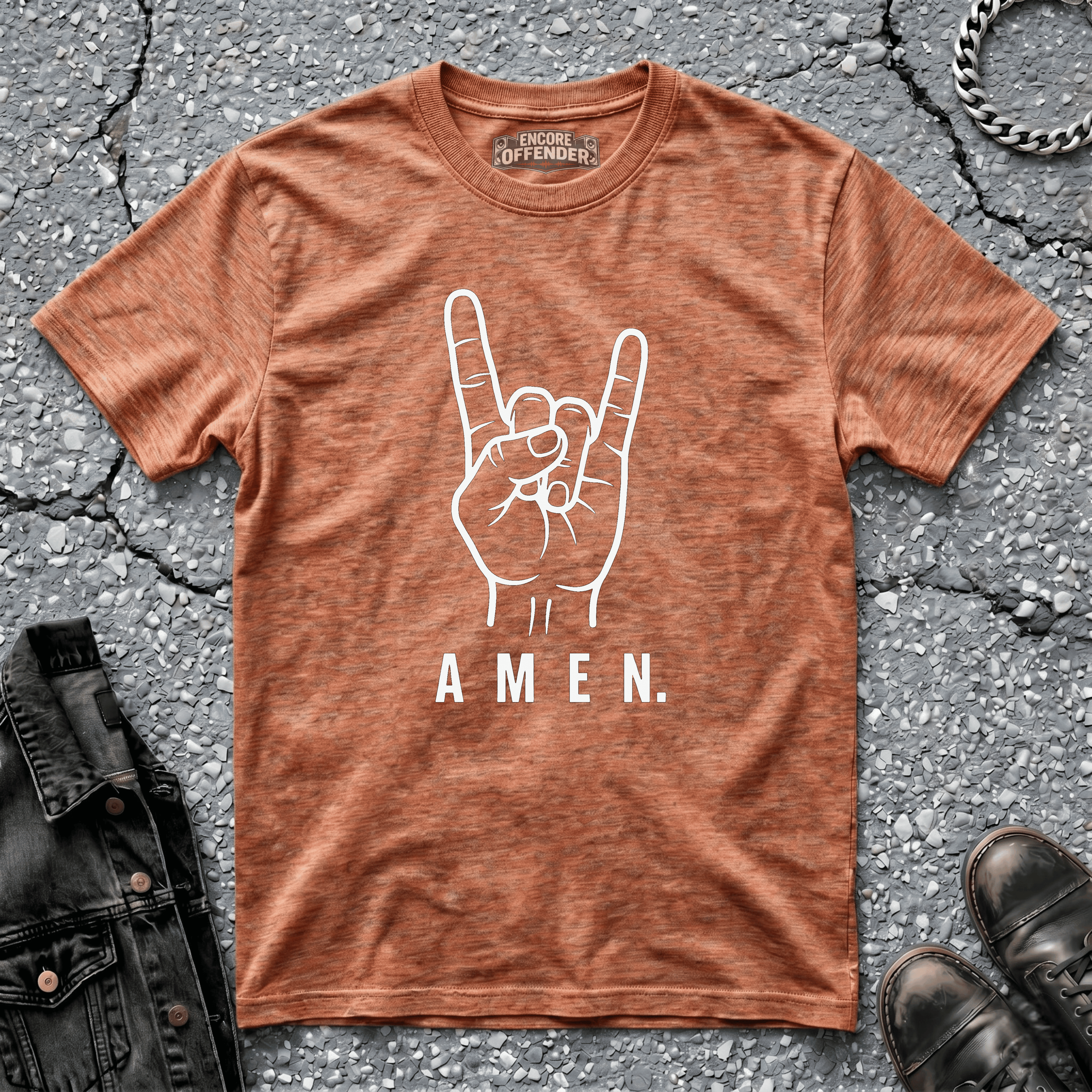 Amen - Bone | T-Shirt