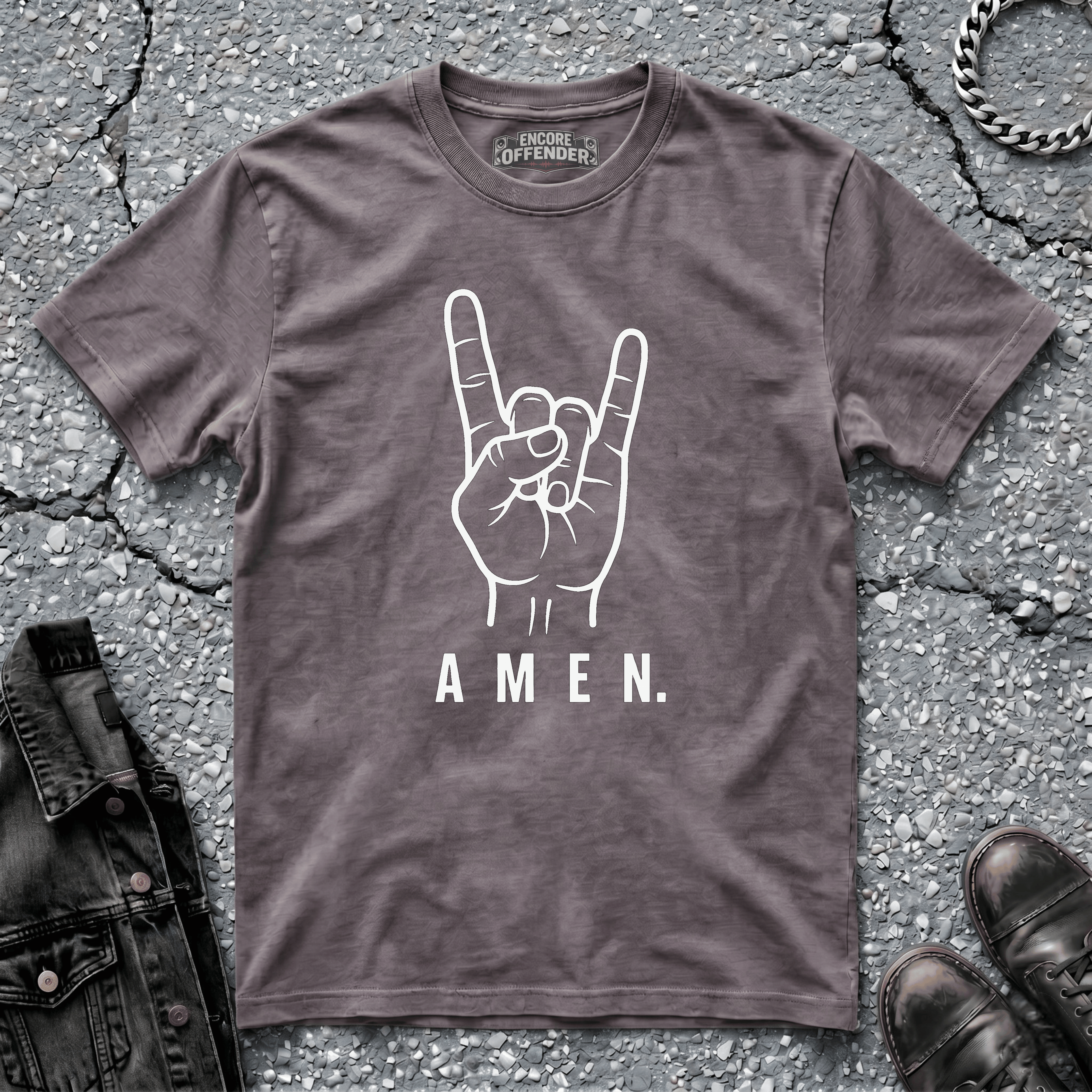 Amen - Bone | T-Shirt