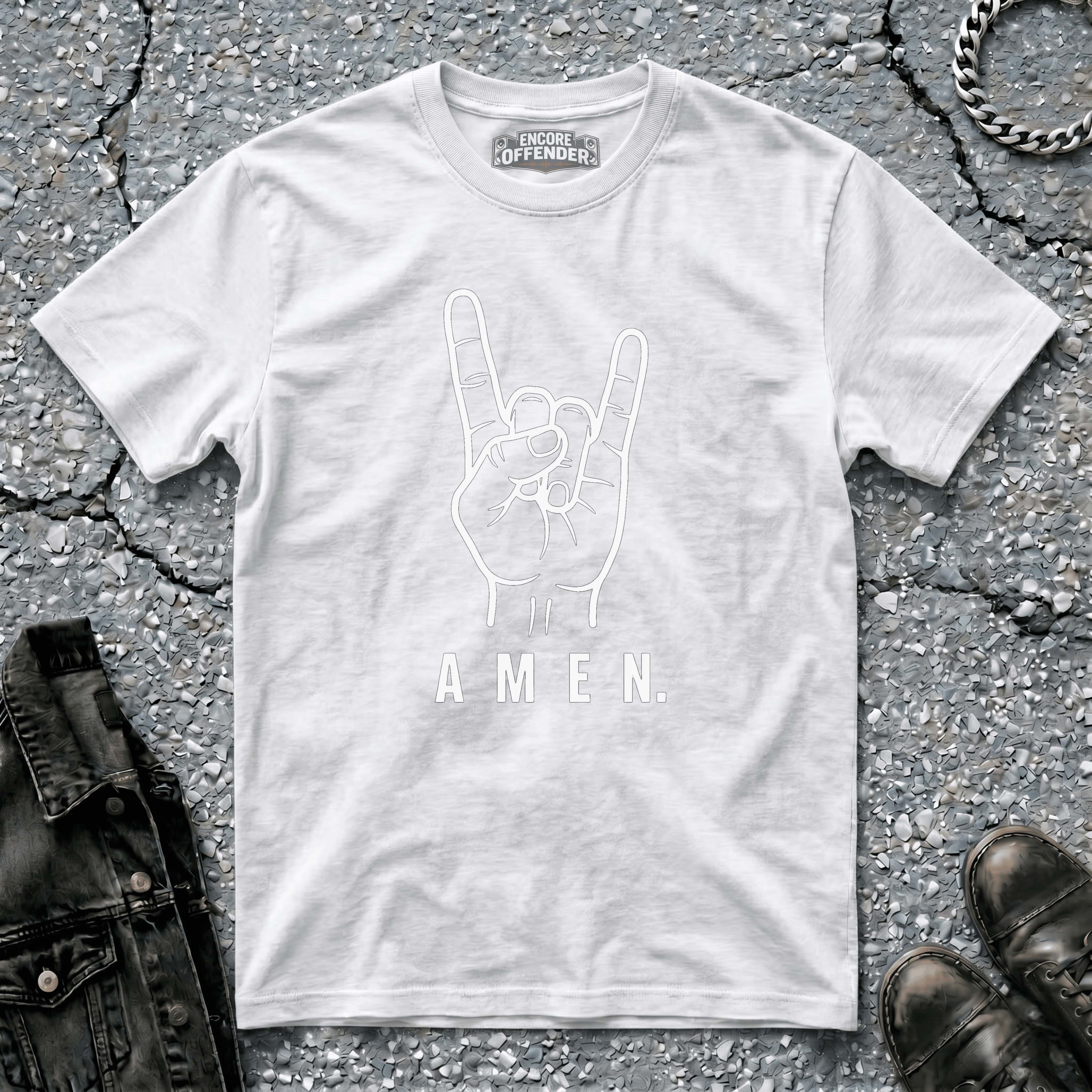 Amen - Bone | T-Shirt