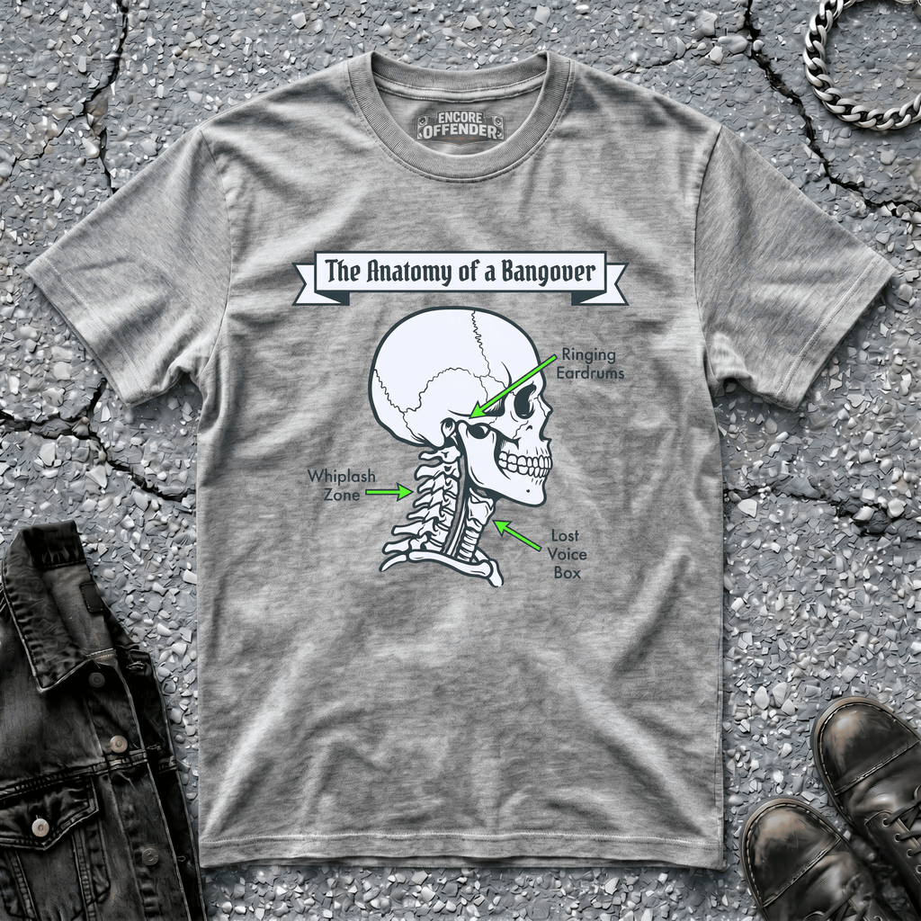Anatomy of a Bangover | T-Shirt