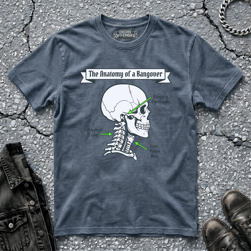 Anatomy of a Bangover | T-Shirt