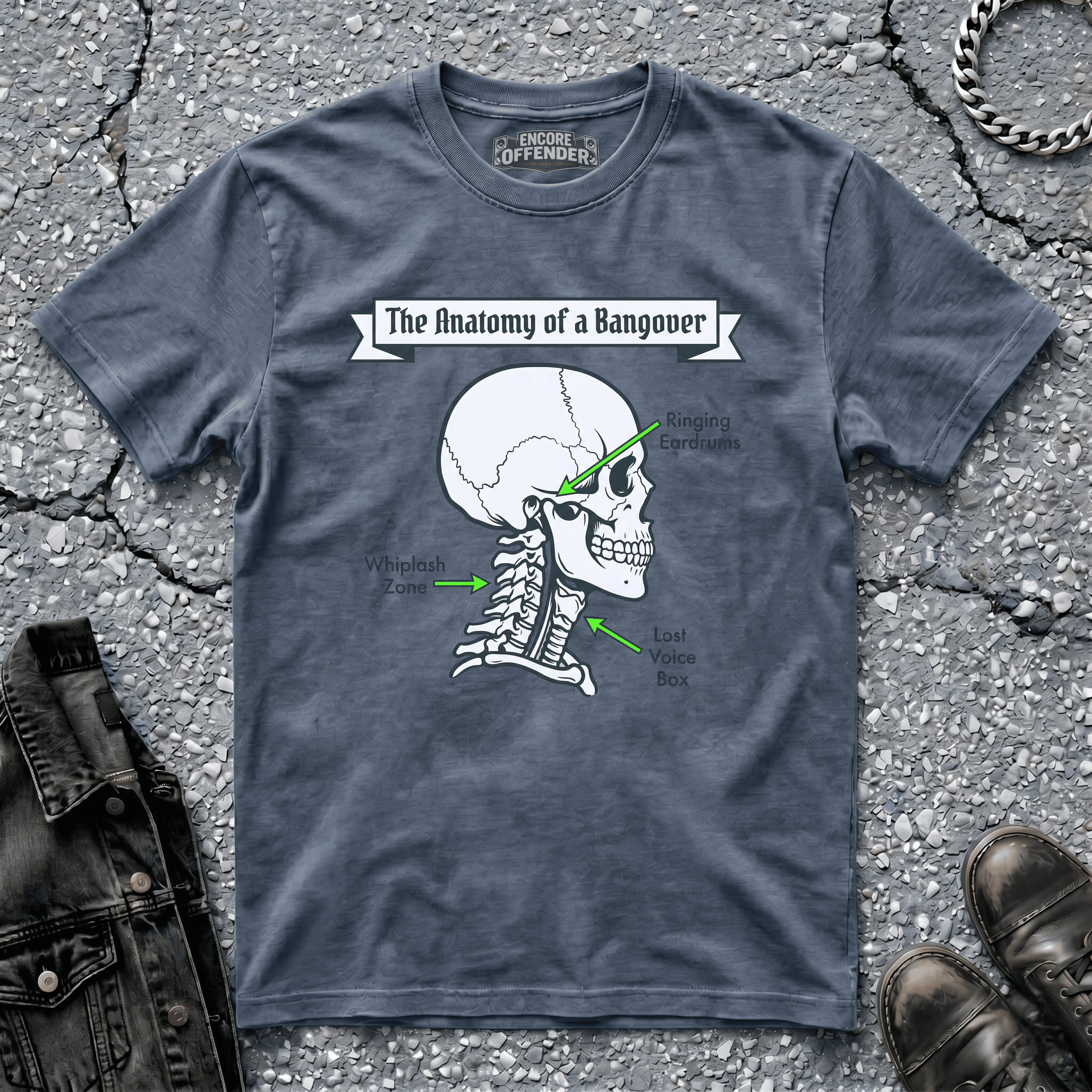 Anatomy of a Bangover | T-Shirt