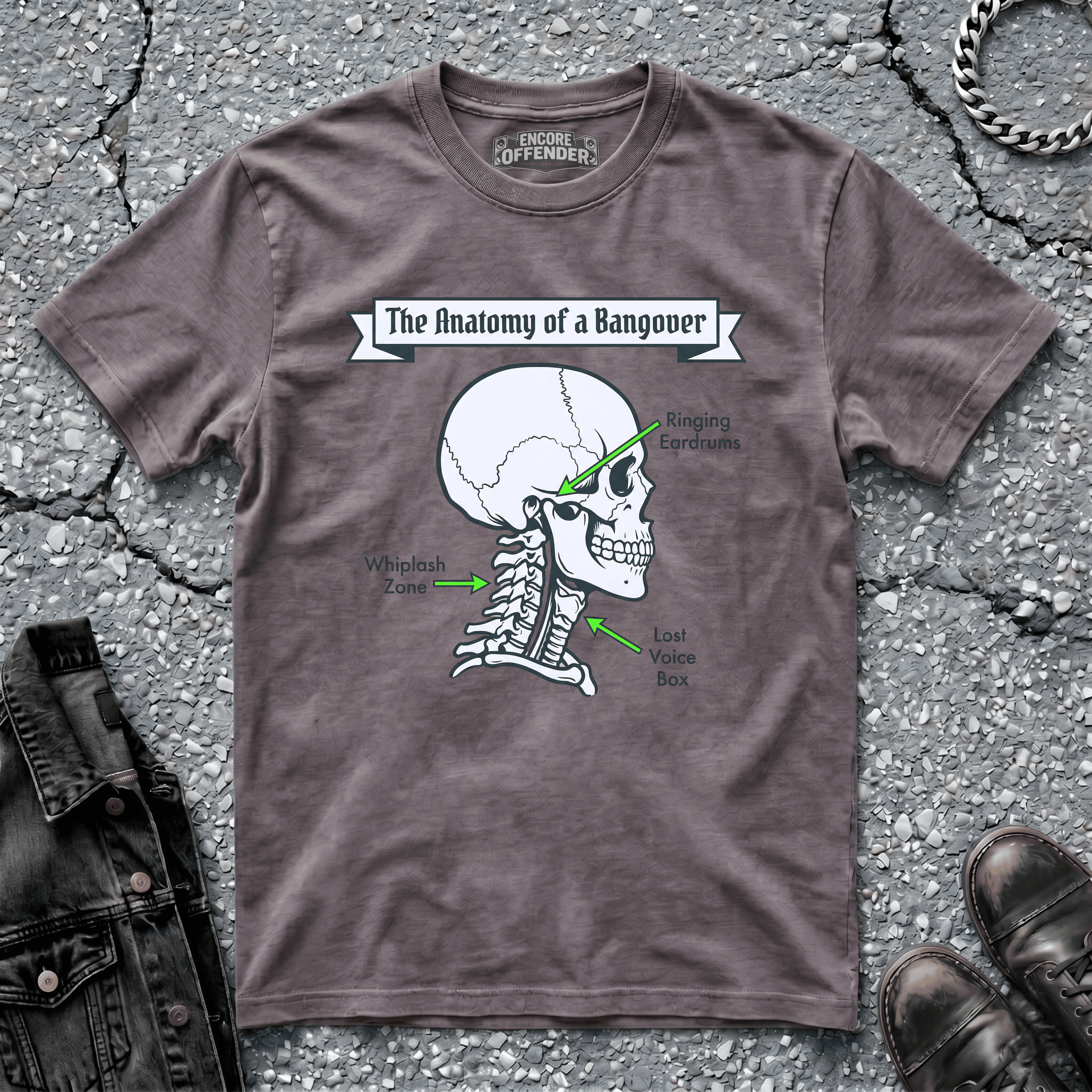 Anatomy of a Bangover | T-Shirt