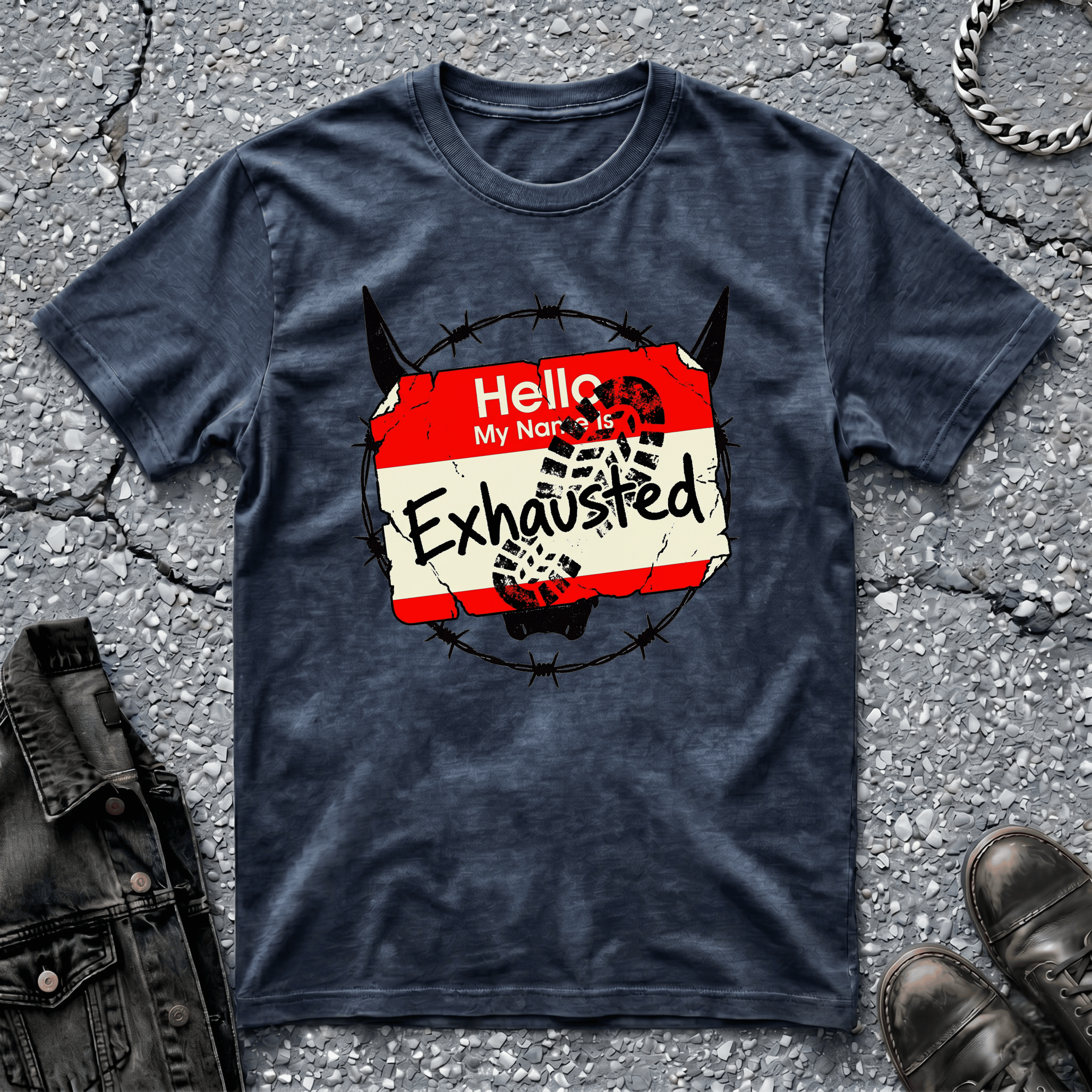 Exhausted | T-Shirt