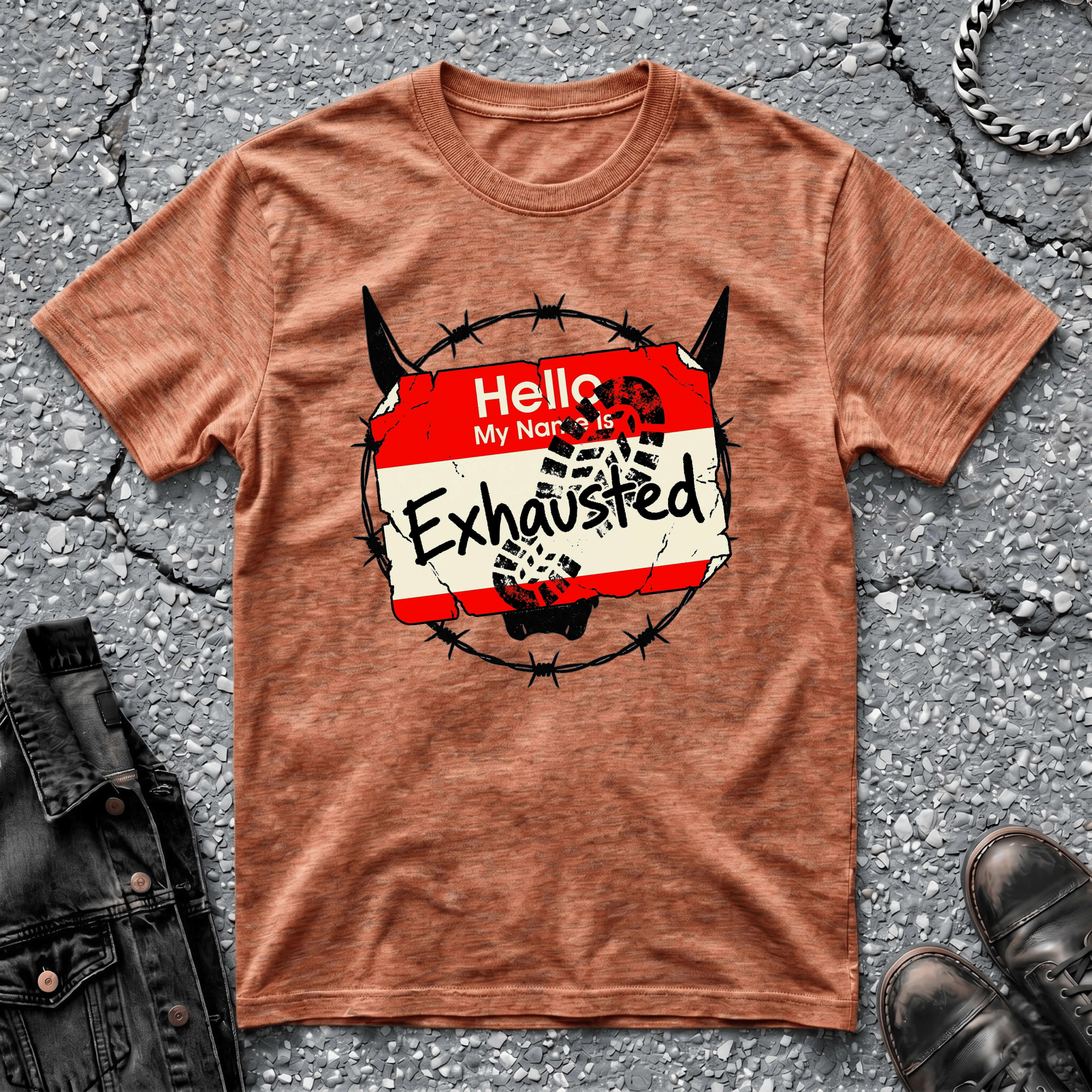 Exhausted | T-Shirt