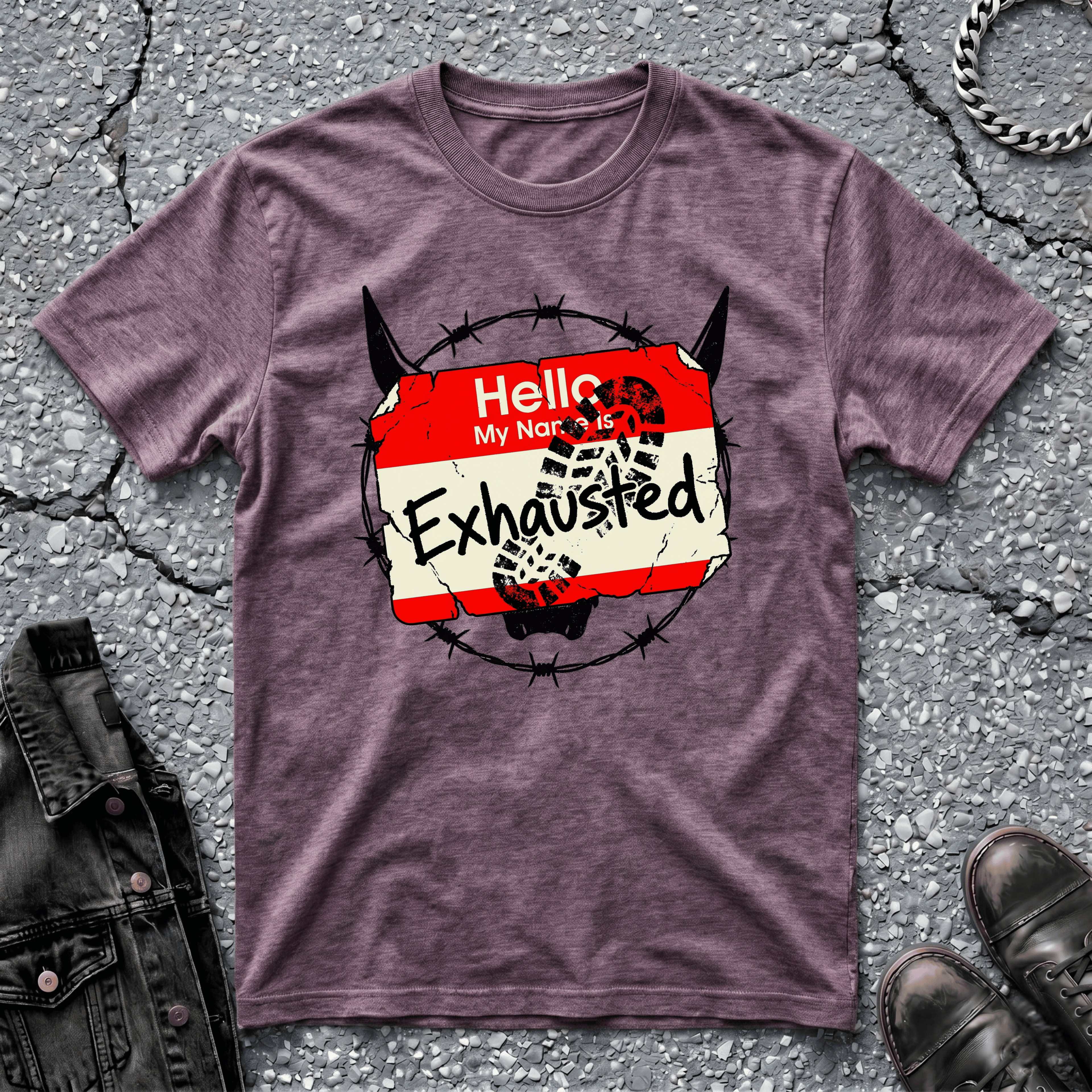 Exhausted | T-Shirt