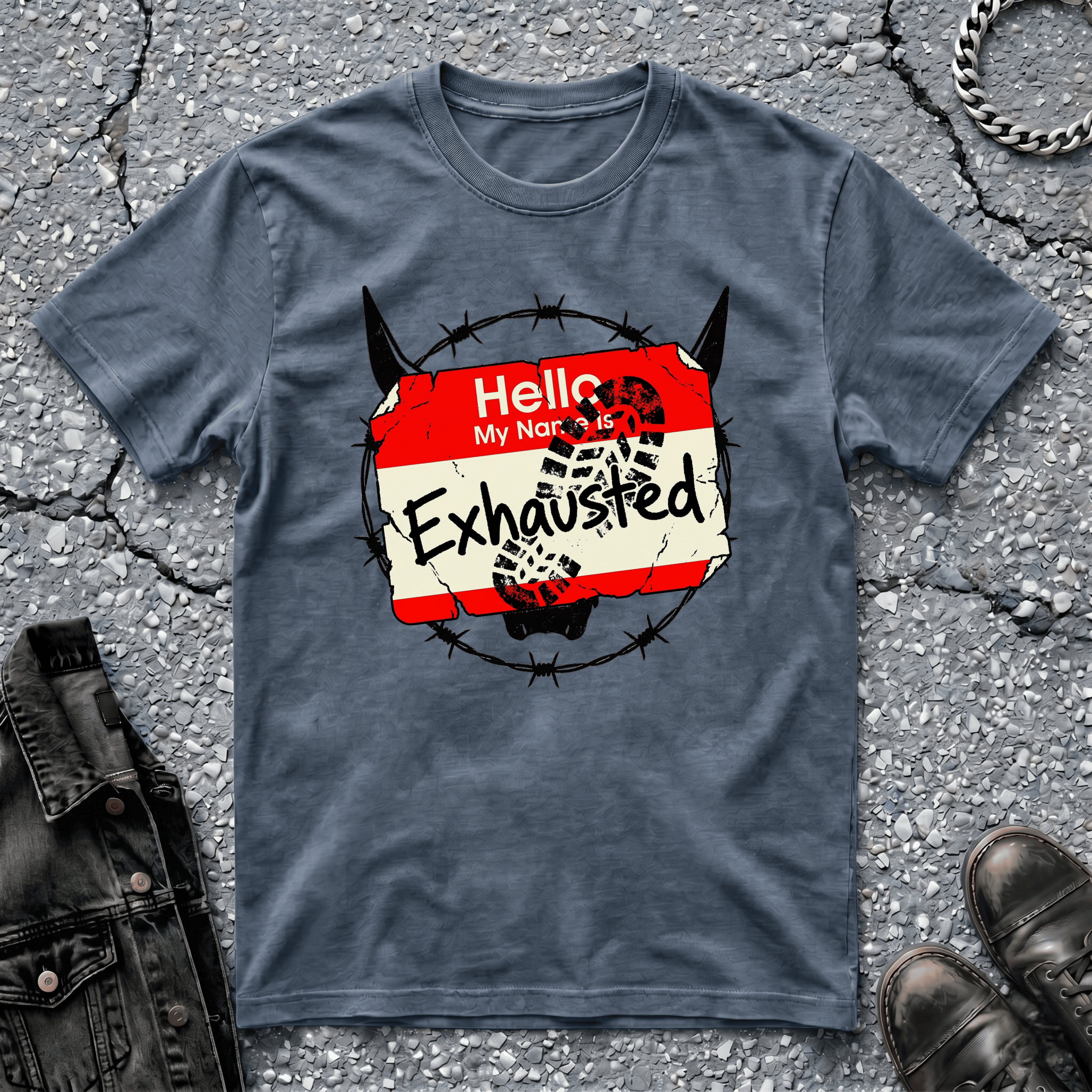 Exhausted | T-Shirt