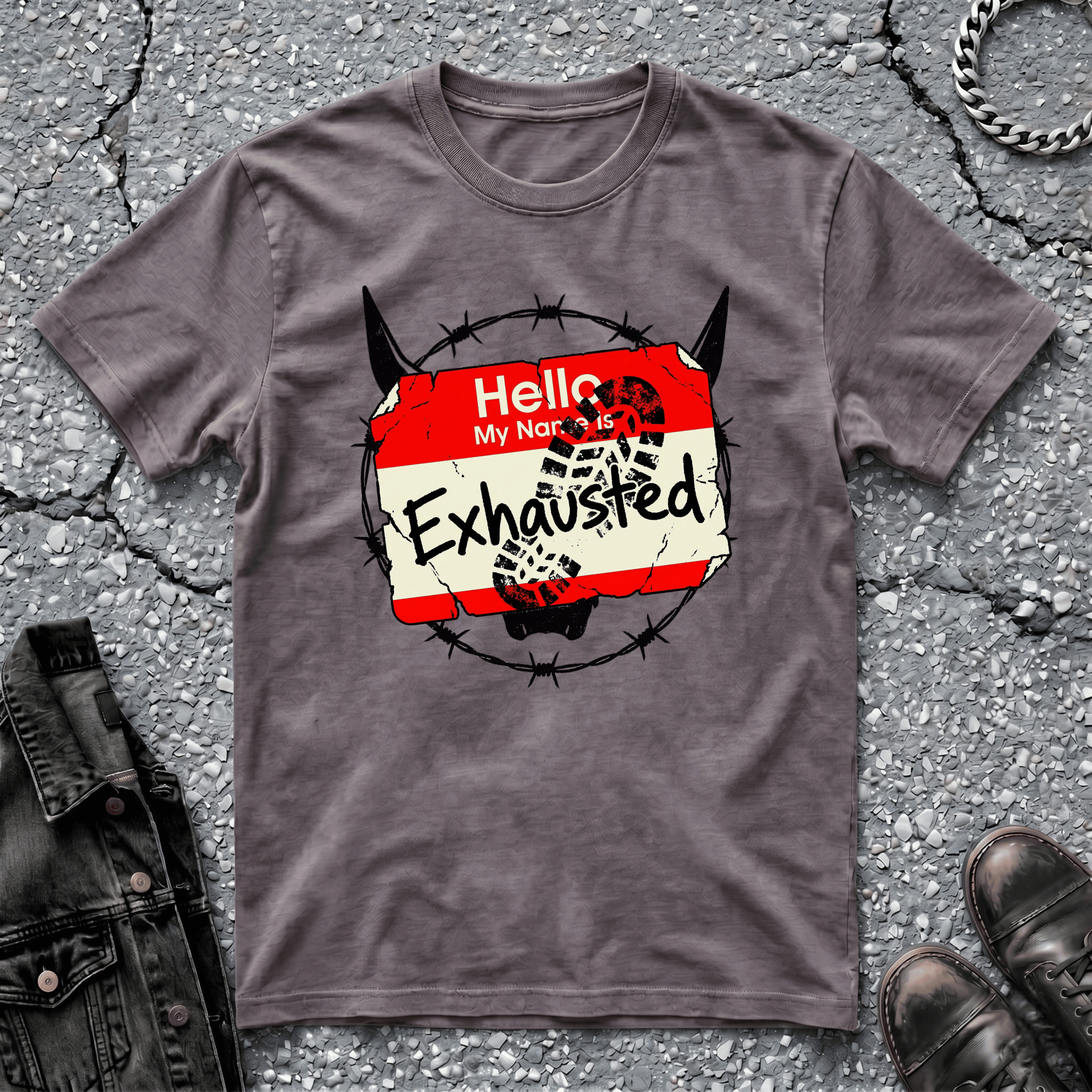 Exhausted | T-Shirt