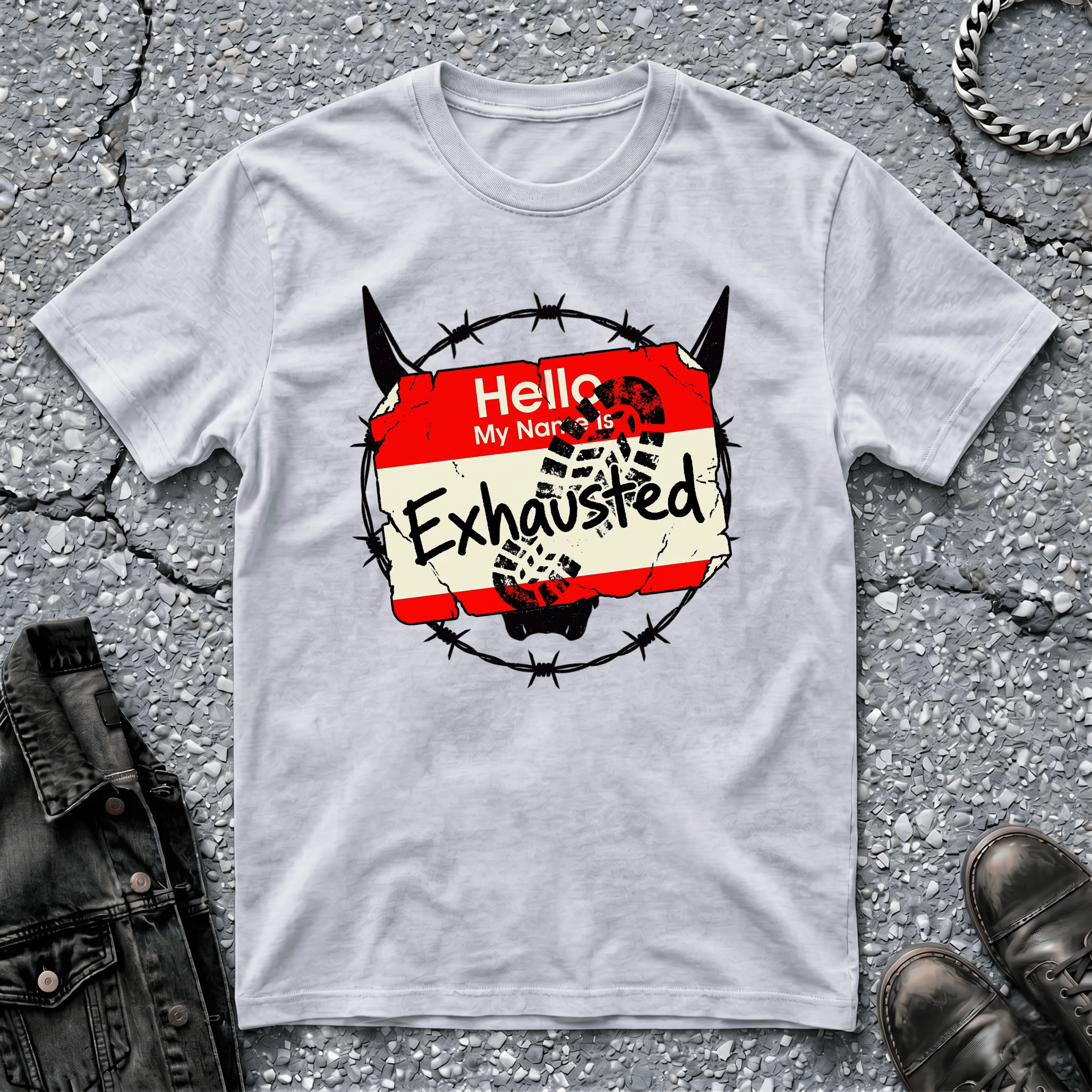 Exhausted | T-Shirt