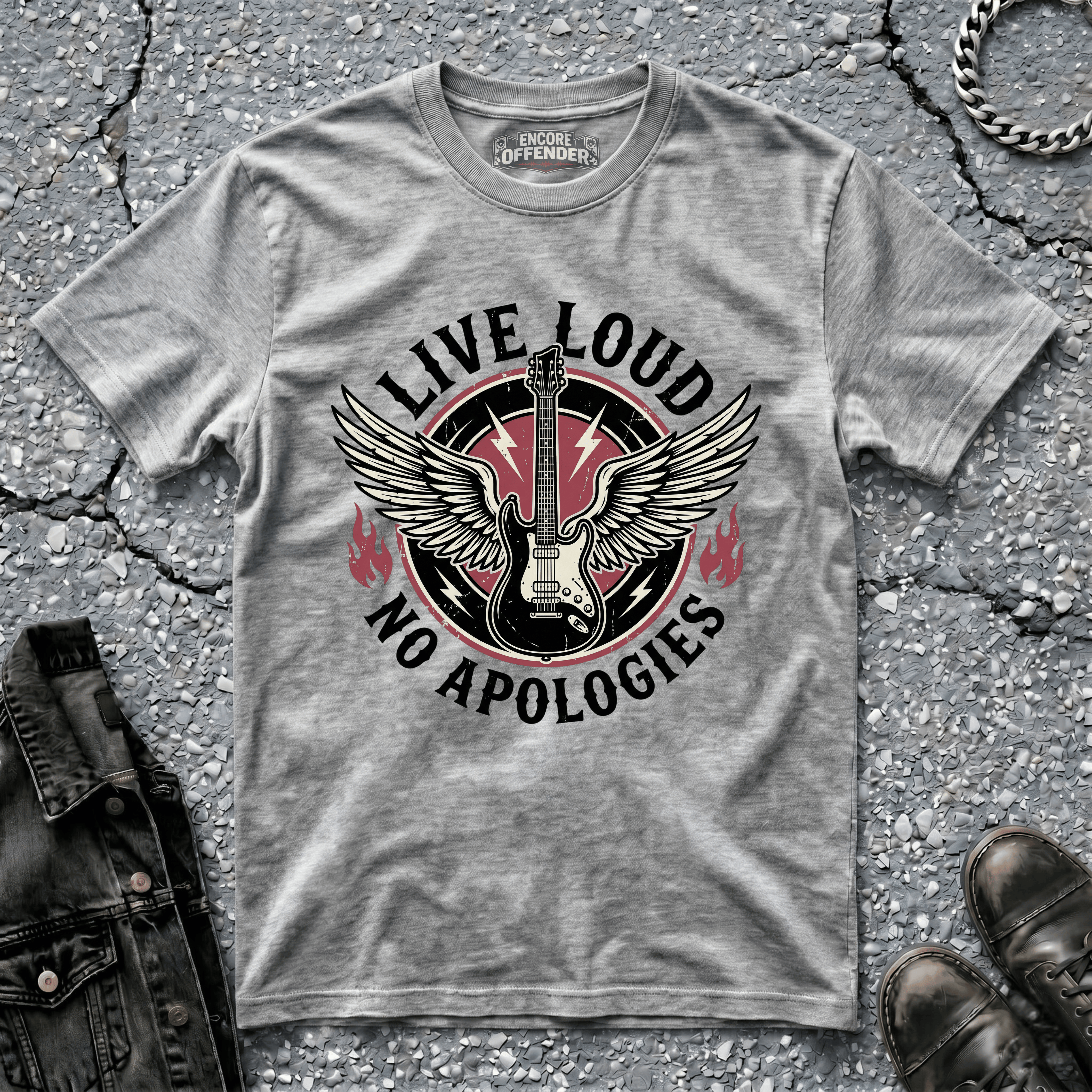 Live Loud No Aplogies | T-Shirt