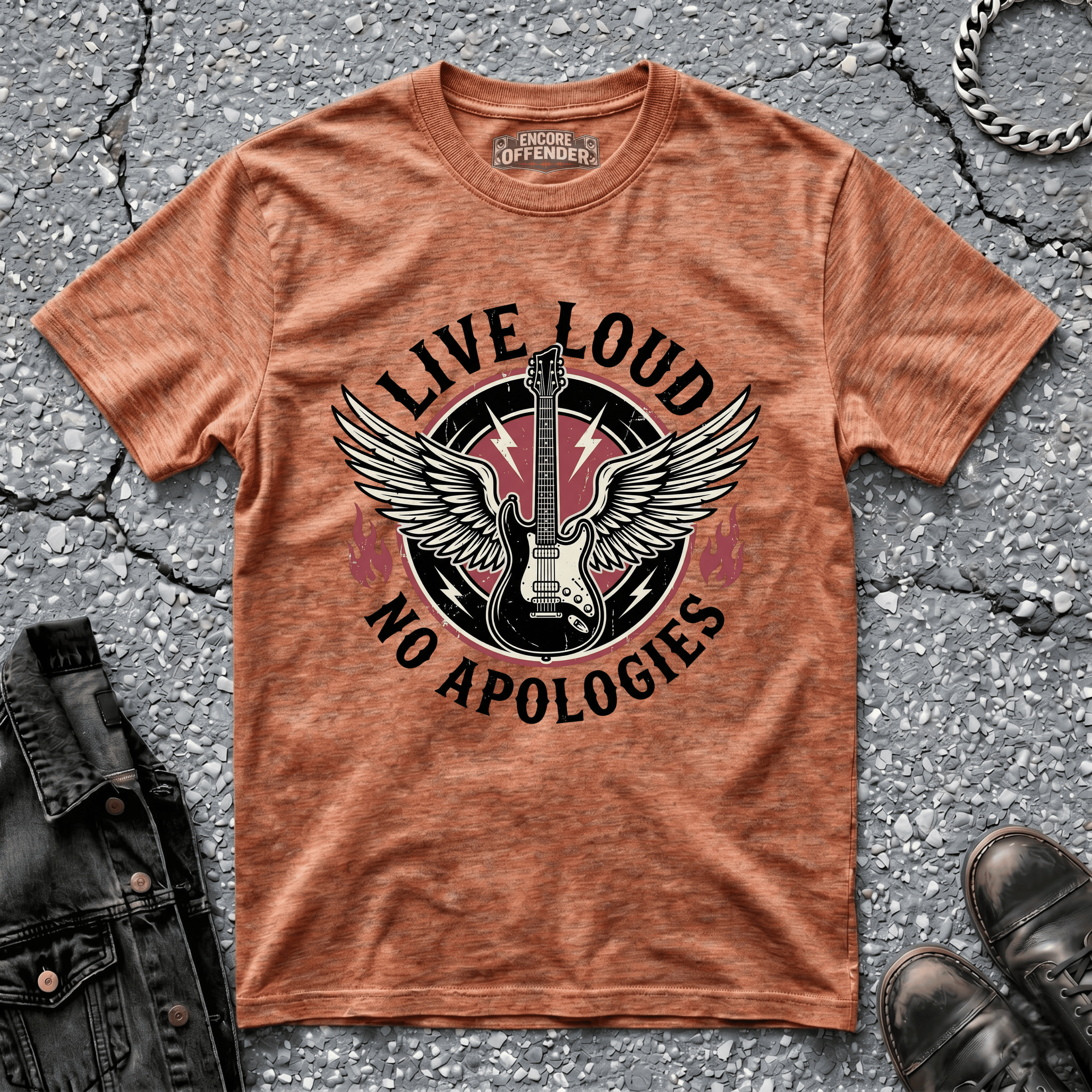 Live Loud No Aplogies | T-Shirt