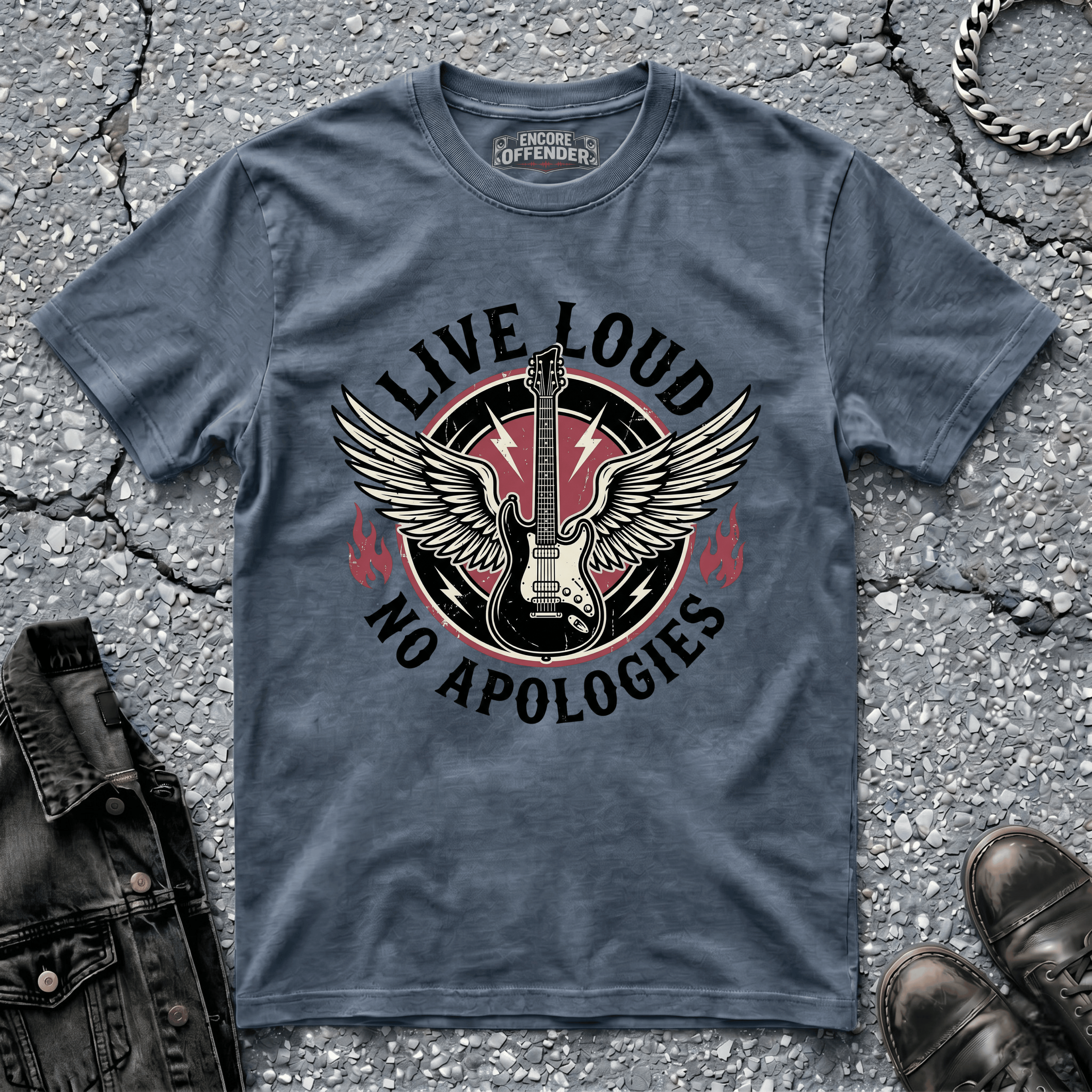 Live Loud No Aplogies | T-Shirt