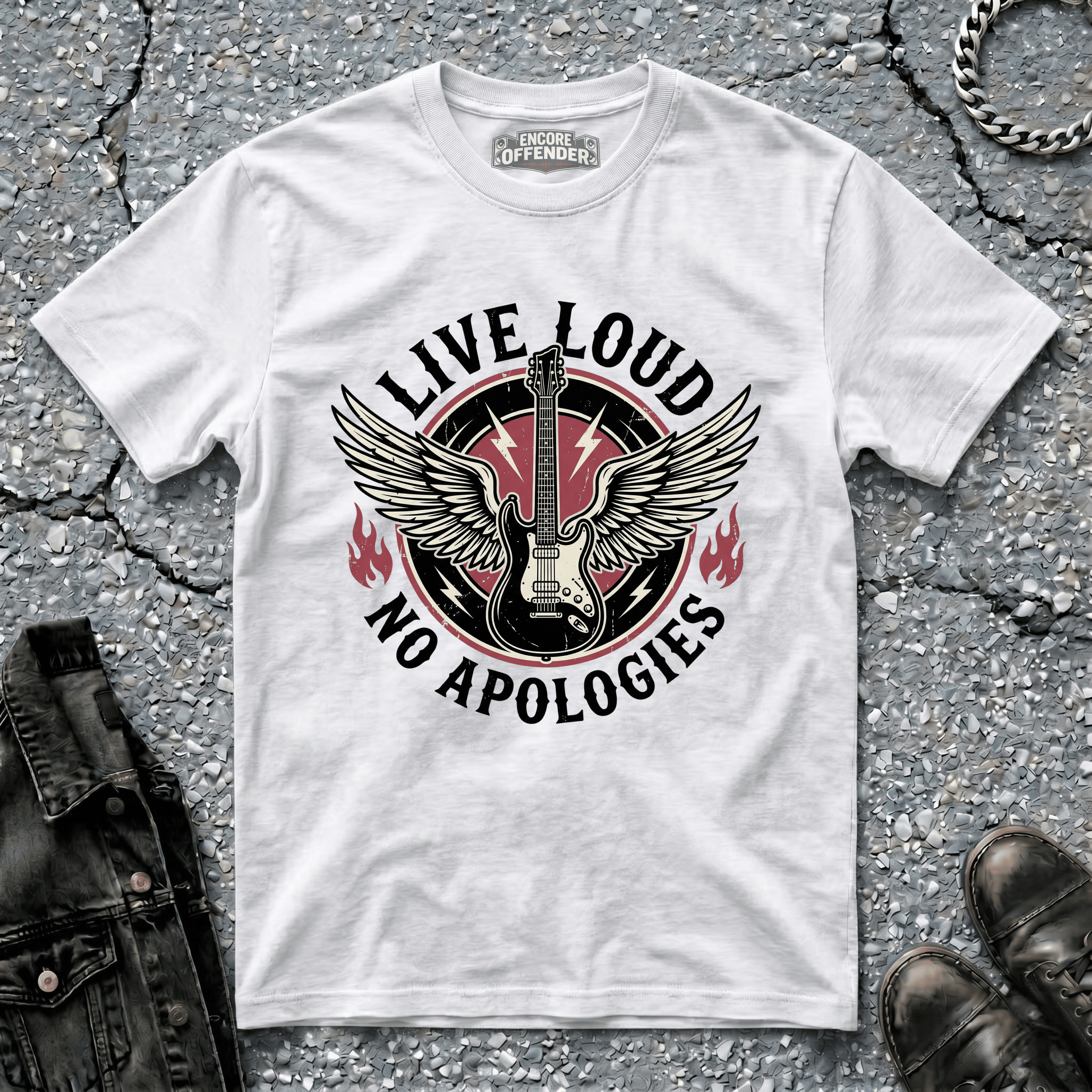 Live Loud No Aplogies | T-Shirt