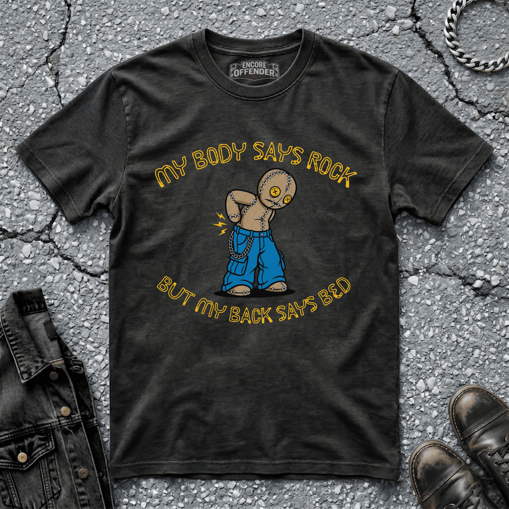 My Body Says Rock | T-Shirt