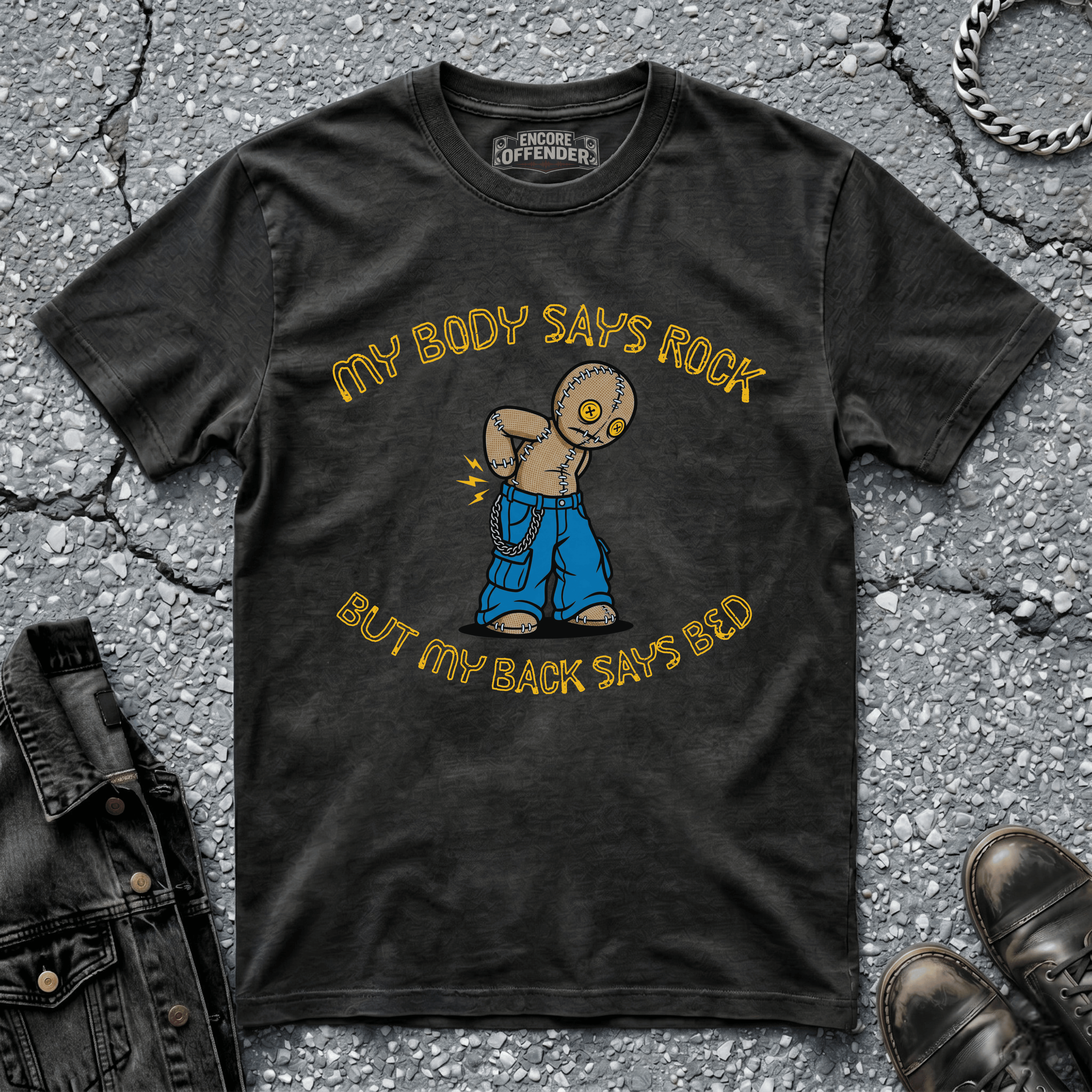 My Body Says Rock | T-Shirt