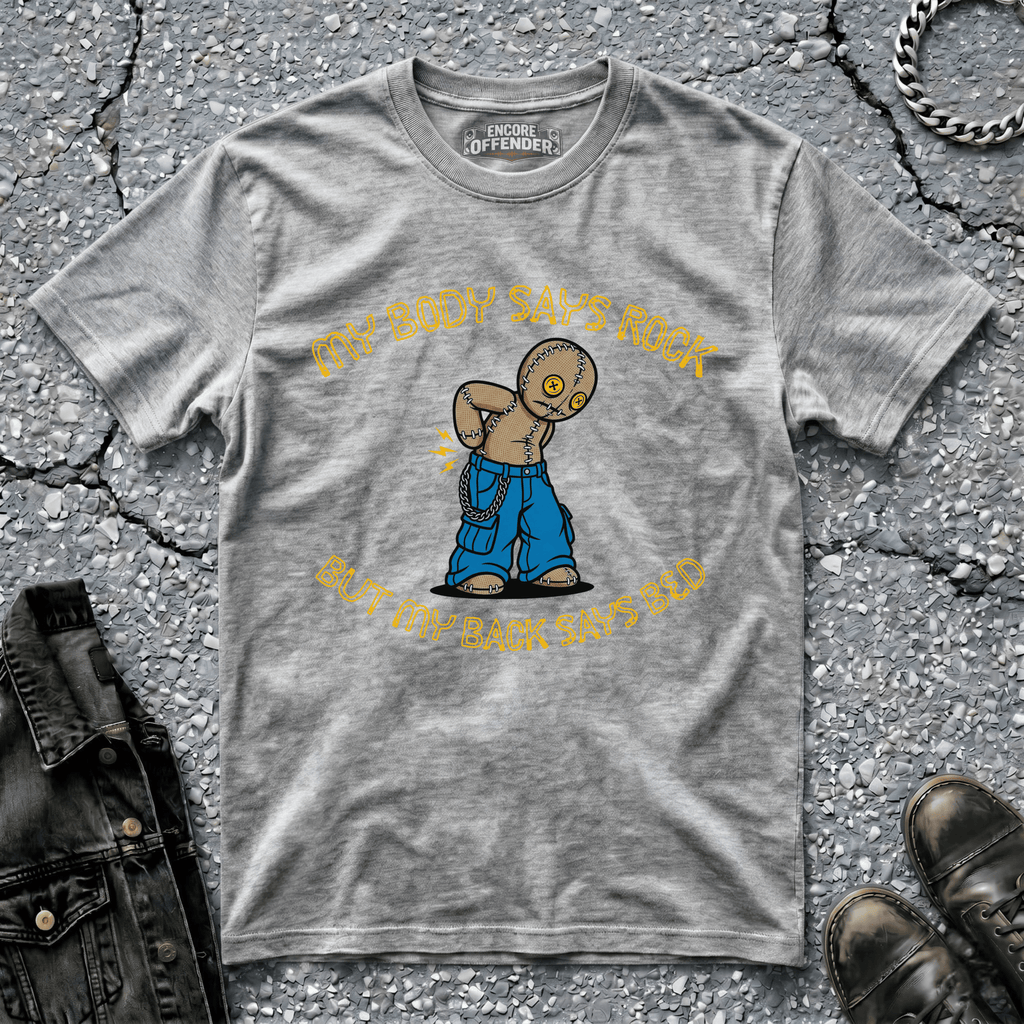 My Body Says Rock | T-Shirt