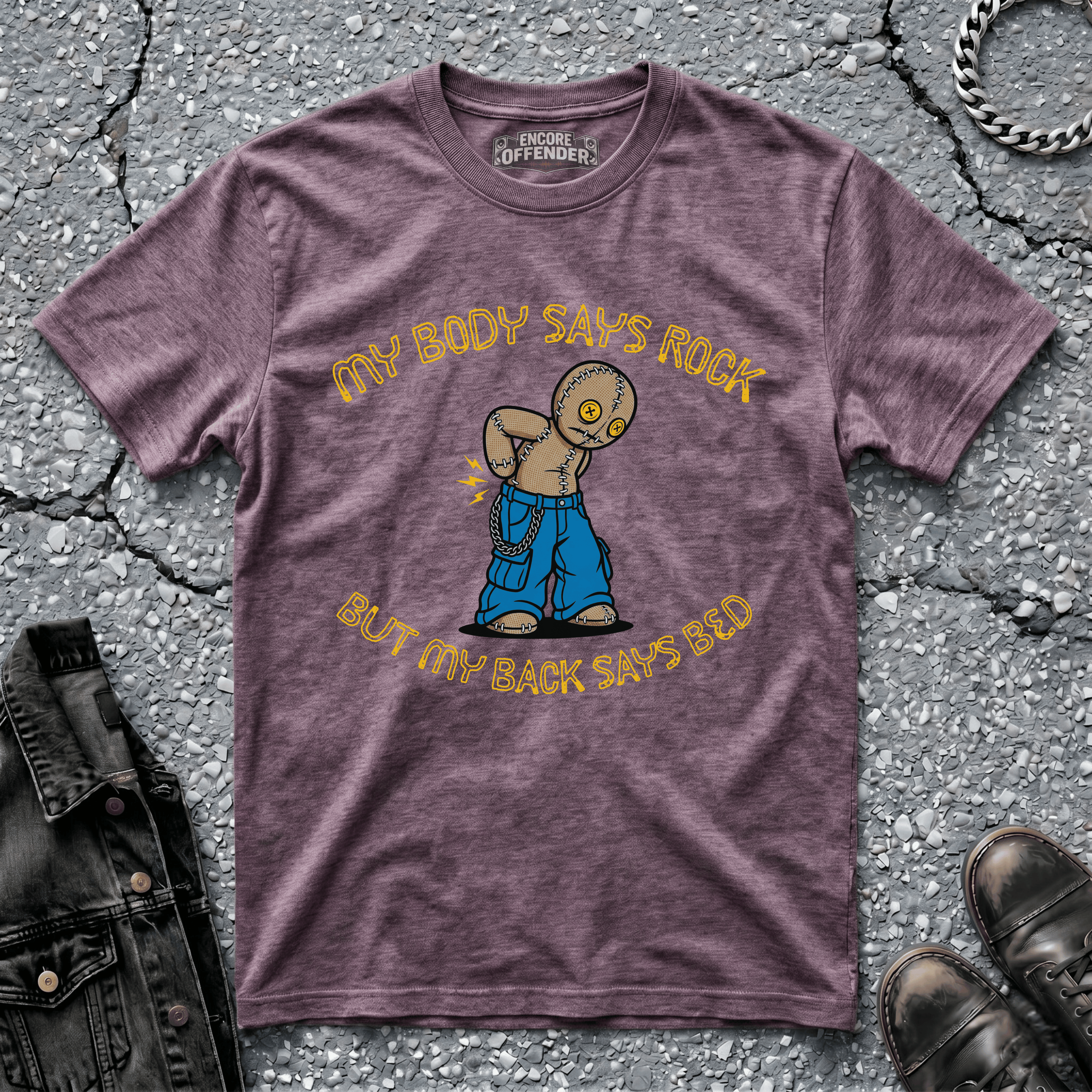 My Body Says Rock | T-Shirt