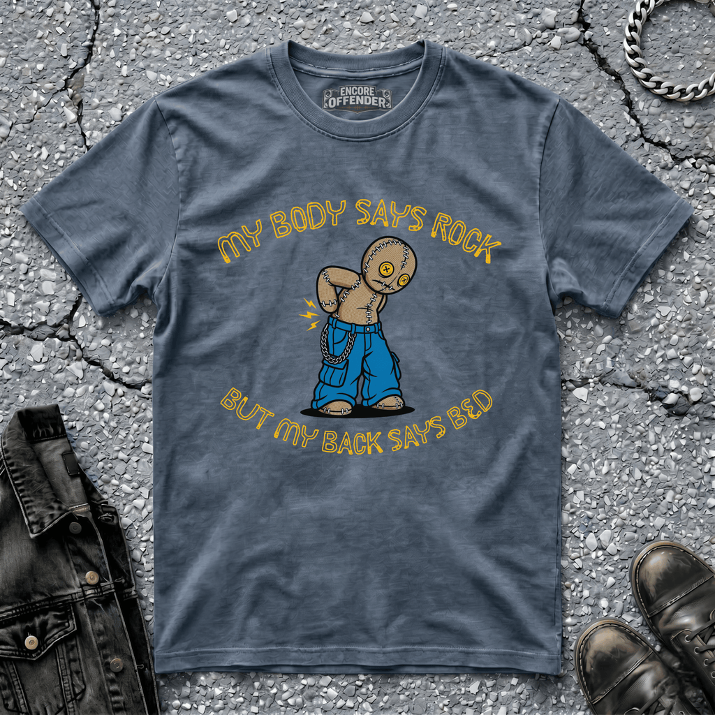 My Body Says Rock | T-Shirt