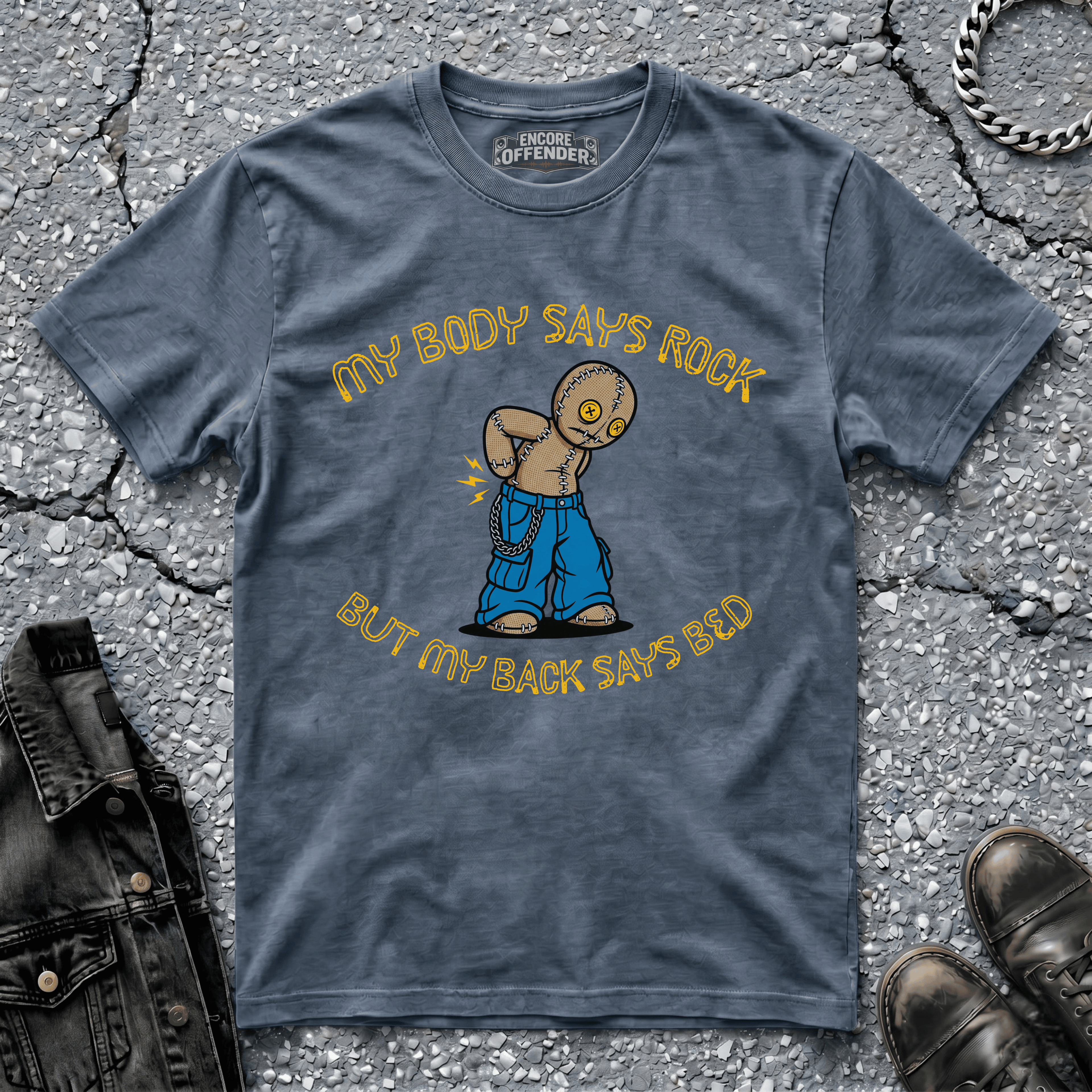My Body Says Rock | T-Shirt
