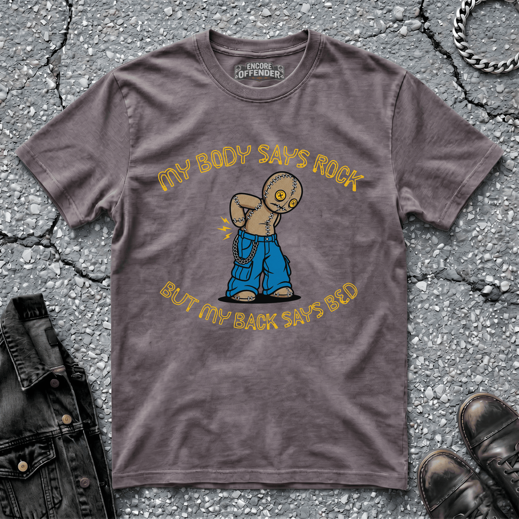My Body Says Rock | T-Shirt
