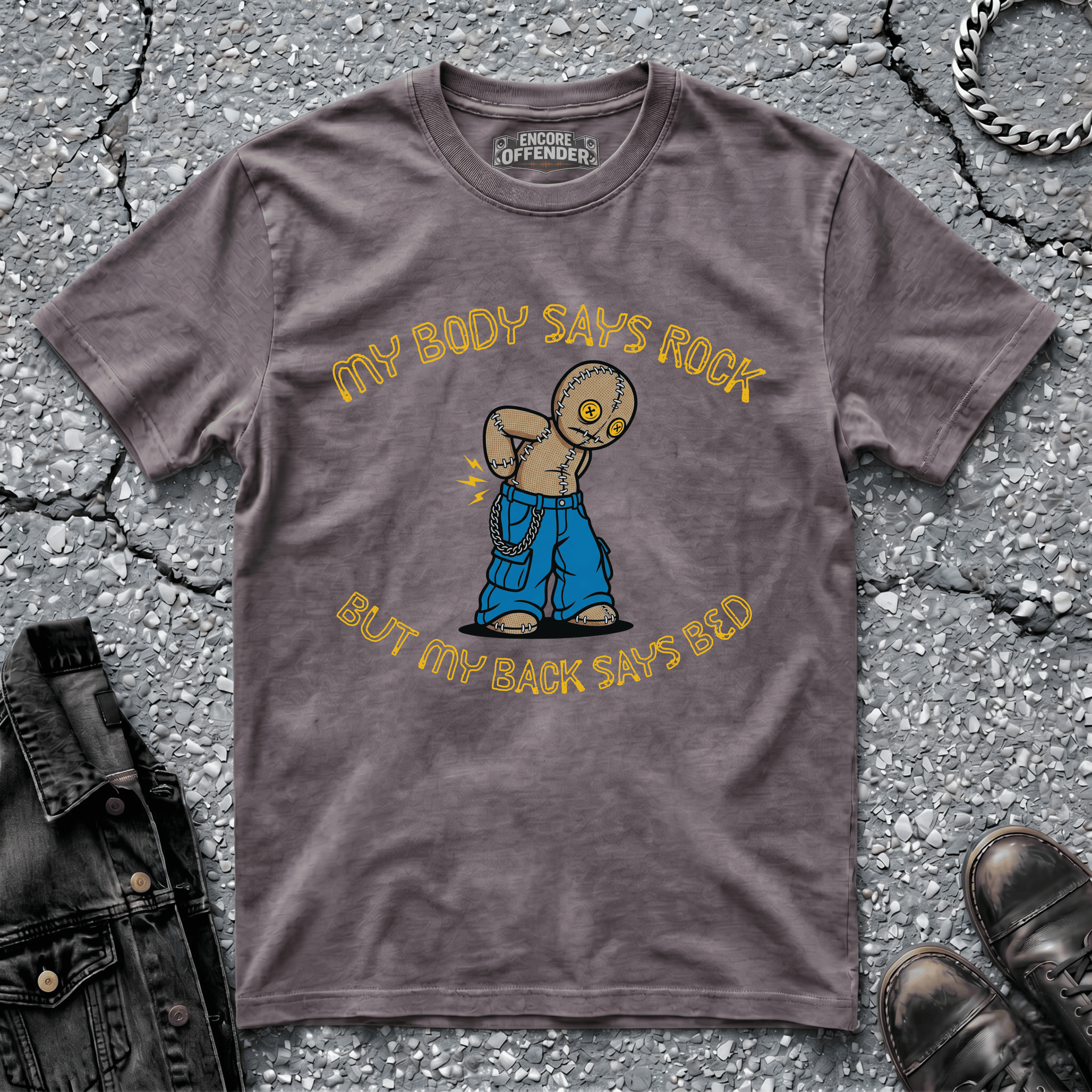 My Body Says Rock | T-Shirt