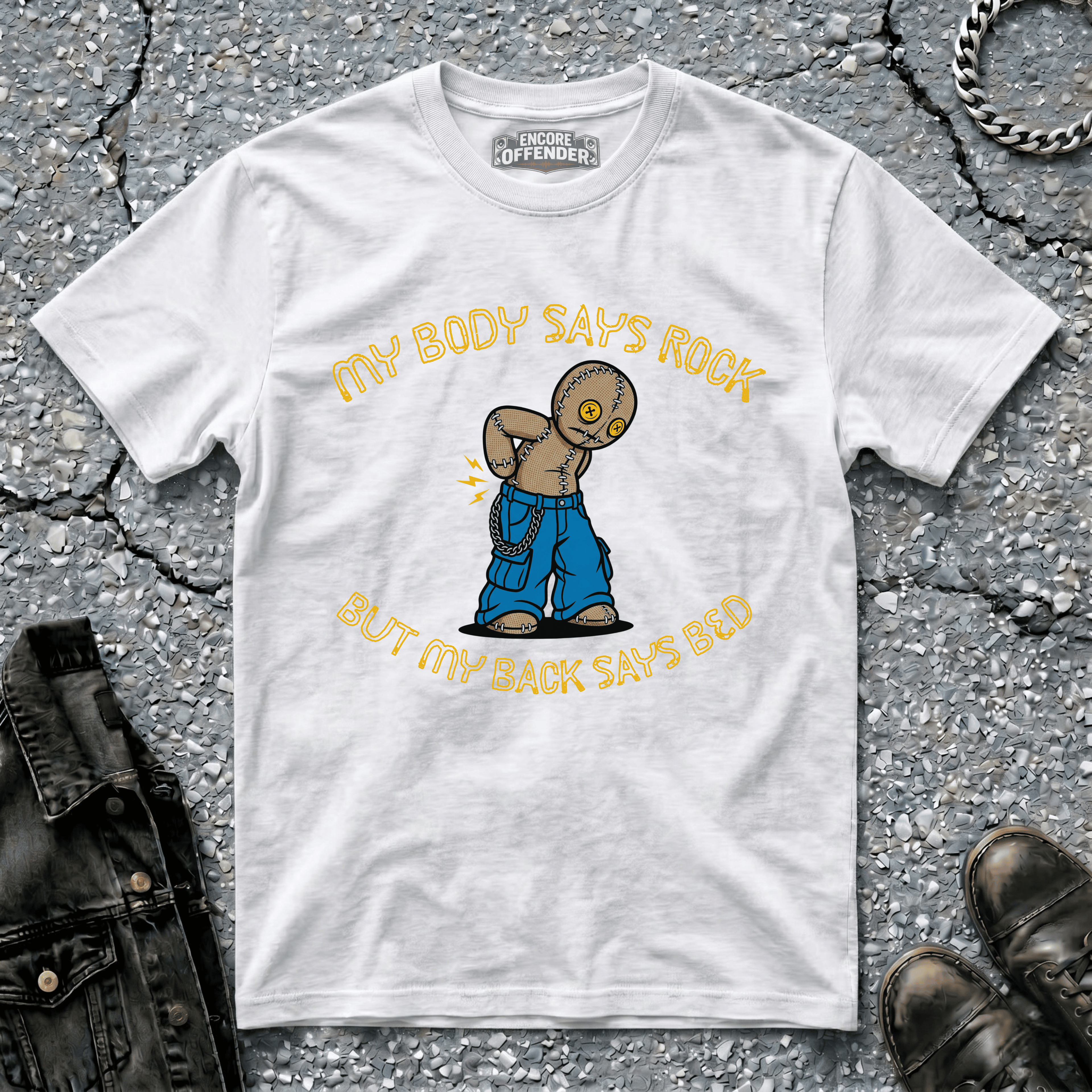 My Body Says Rock | T-Shirt