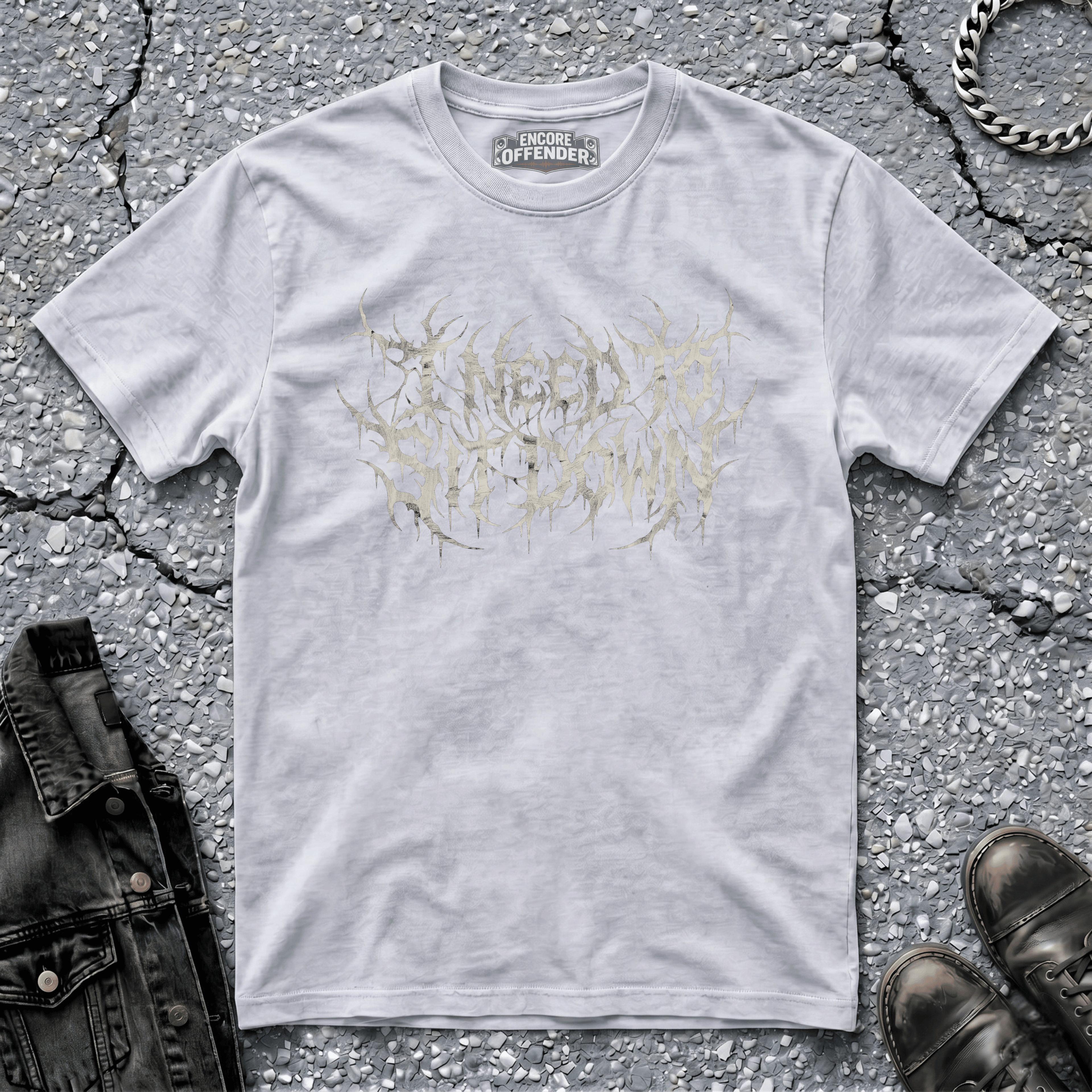 I Need To Sit Down (Bone) | T-Shirt